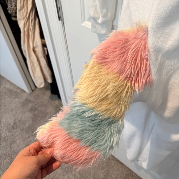 Spirit Pink and White Cozy Onesie - Picture 6 of 8